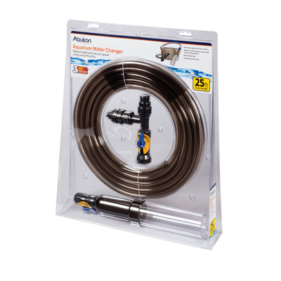 Aqueon Aquarium Water Changer and Gravel Vacuum - 25 Foot Hose