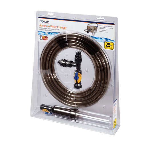 Aqueon Aquarium Water Changer and Gravel Vacuum - 25 Foot Hose