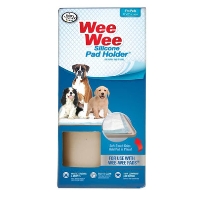 Four Paws Wee-Wee Silicone Pad Holder – Leakproof Dog Training Aid