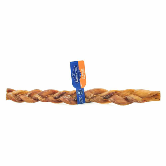 Barkworthies Bully Stick - Braided 12" Individual