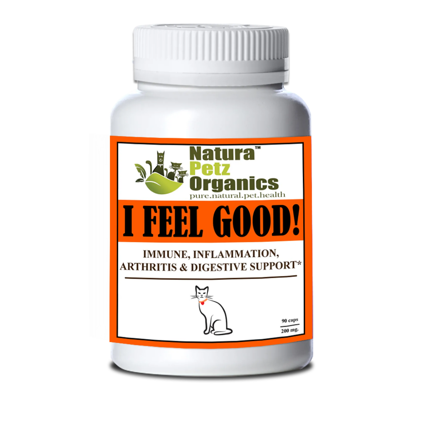 I Feel Good - Immune, Inflammation, Joint & DigestiveDogs And Cats, CAT 90 caps