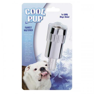 Cool Pup Faucet Waterer – Outdoor Self-Serve Dog Hydration System