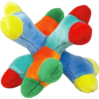 Pet Edge ZA Attack A Jack Durable 11-Inch Interactive Dog Chew Toy