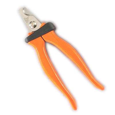Pet Edge Dog Nail Clipper - Medium Orange Professional Grooming Tool