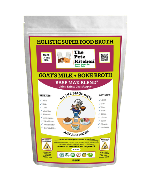Goats Milk + Bone Broth Base Max Joint, Skin & CoatBroth Dog & Cat,