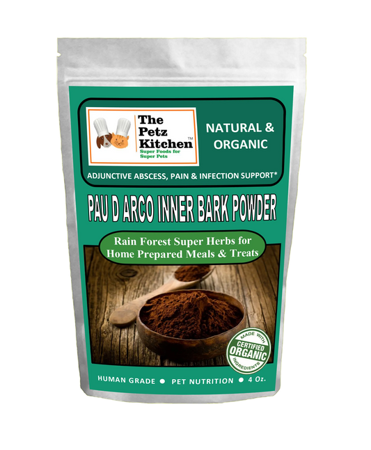 Pau D Arco Inner Bark - Adjunctive Abscess, Pain & Infection, 4 Oz Bag