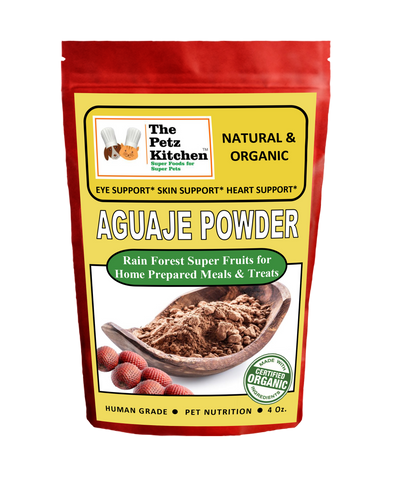 Aguaje Powder - Eye, Skin & Heart Support* The Petz Kitchen, 4 Oz.
