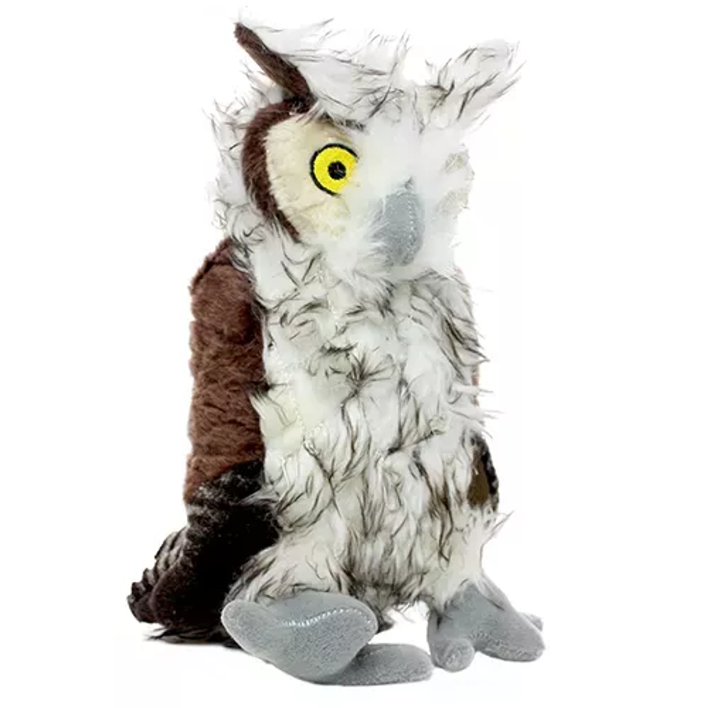 Mighty Nature Dog Toy, Large, Brown & White
