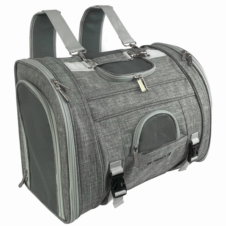 Mr. Peanut's Monterey Series Convertible BackPk Airline Capable Pet Carrier