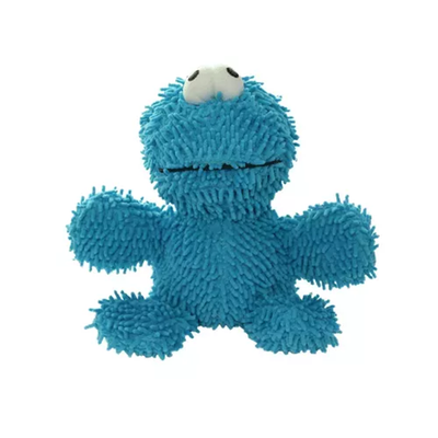 Mighty Microfiber Ball Dog Toy – Durable Plush Interactive Toy, Blue