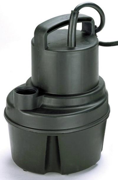 Danner 1/6 HP Submersible Utility Pool Pump – 1900 GPH with 25' Cord