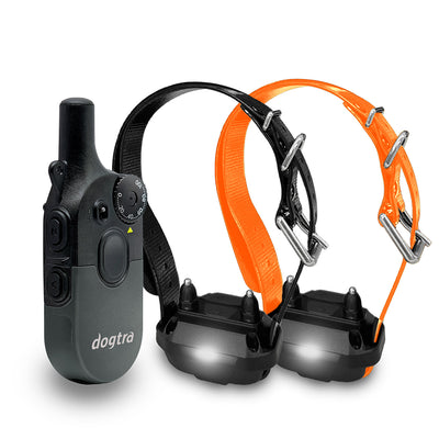Dogtra 1/2 Mile 2 Dog Compact Remote Trainer Black