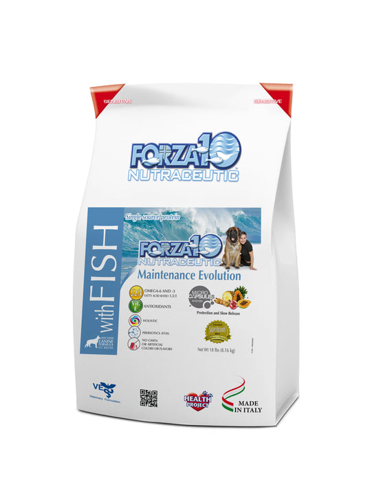 Forza10 Maintenance Evolution Fish Dry Dog Food - 18-lb bag