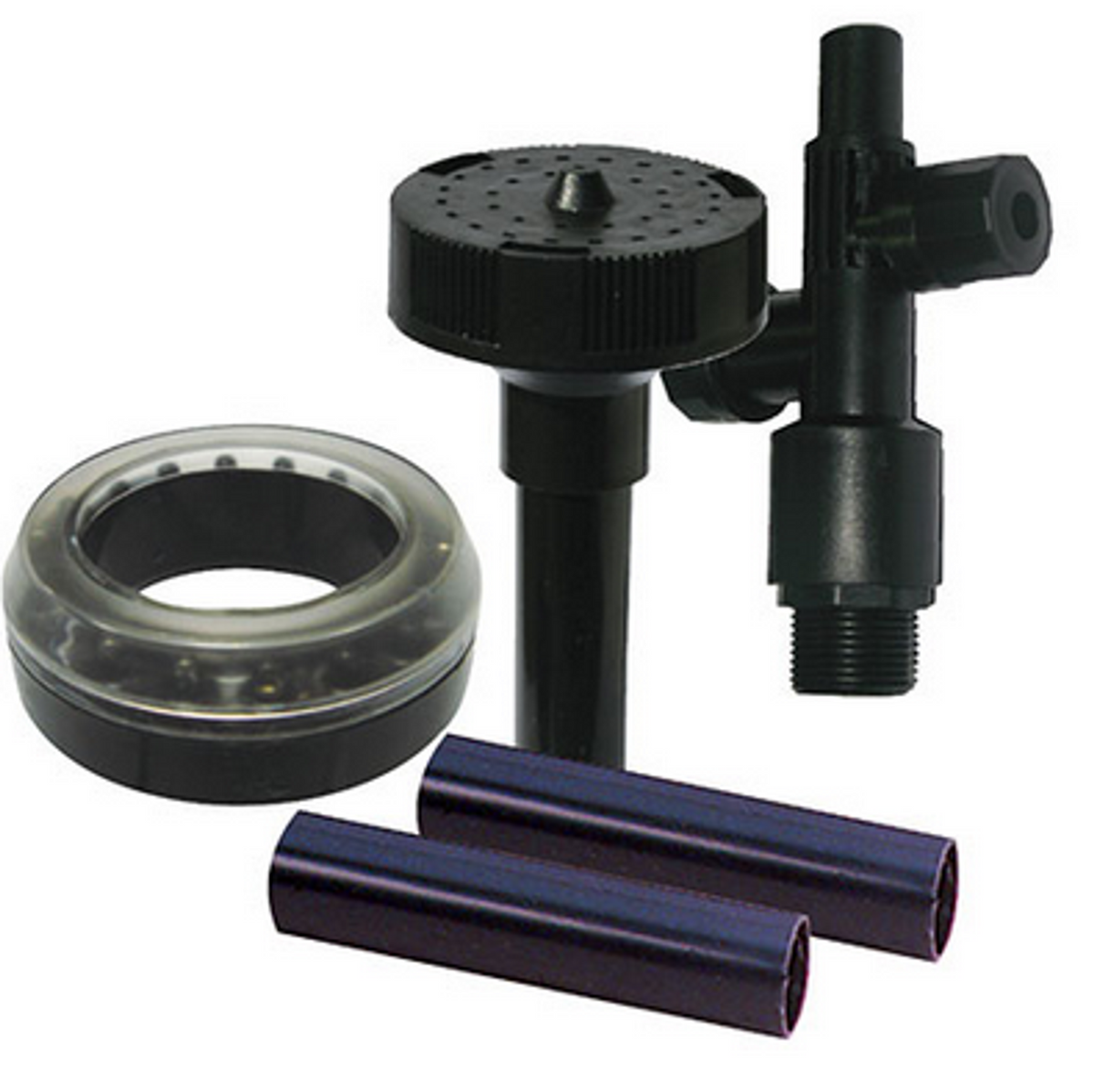 18 Led Light Ring W/Fntainhd. Use W/Pumps W/ 1/2"& 3/4" Threaded Outlet.
