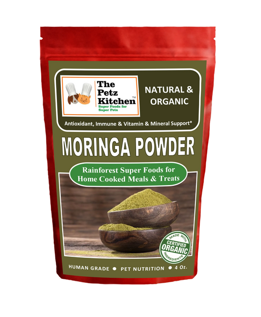 Moringa Leaf Powder Organic Antioxidant Vitamin & Mineral, 8 Oz Bag