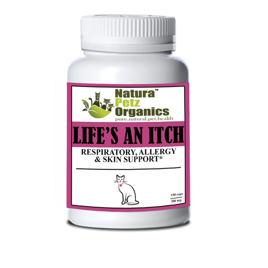 Life'S An Itch Capsules - Respiratory, Allergy & SkinCapsules, Cat 150 cap - 300 mg Turkey Flavor