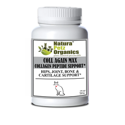 coll again max collagen peptidecapsules hips joint dog cat 150 caps
