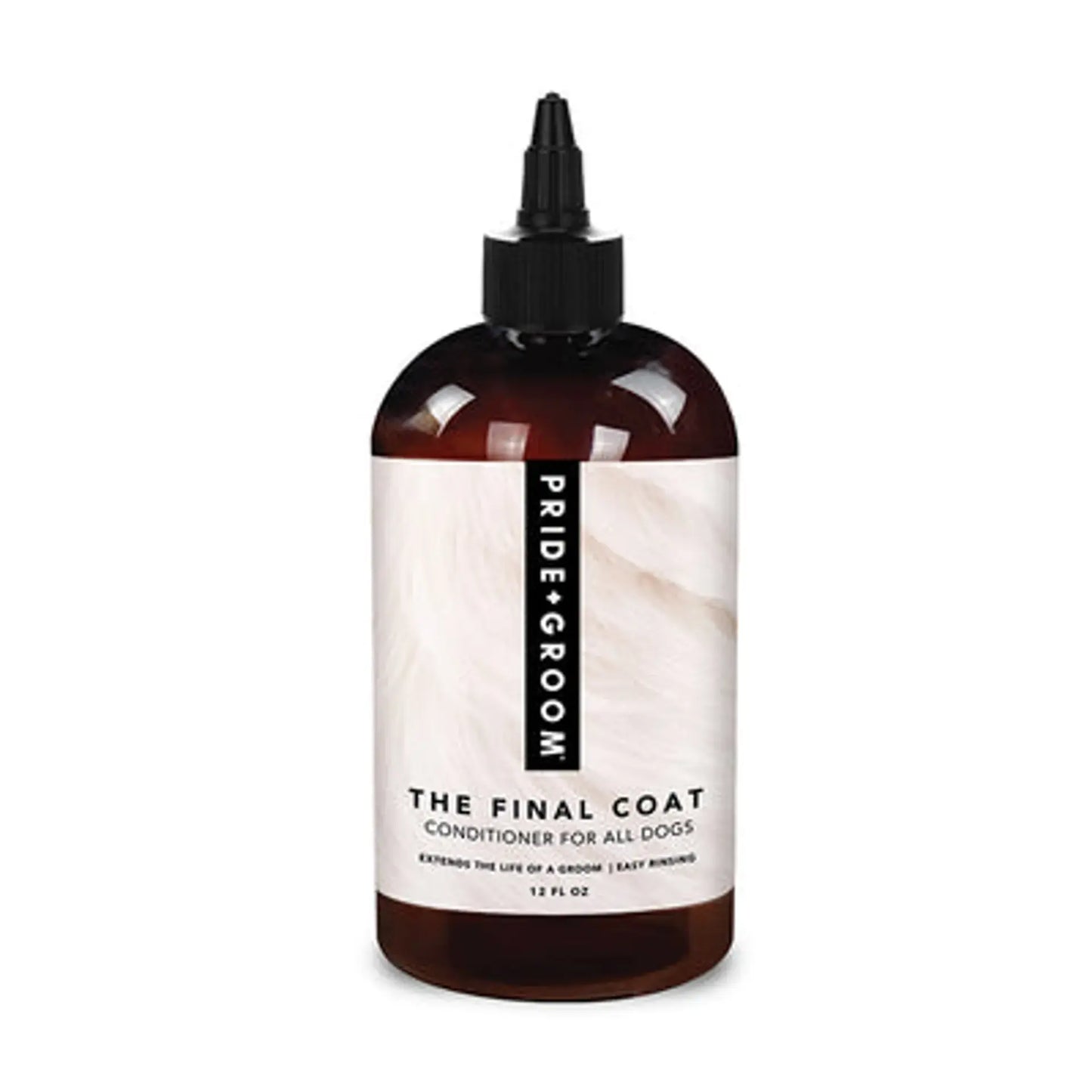 PRIDE+GROOM The Final Coat Dog Conditioner | Natural Shine & Detangling - Select Size
