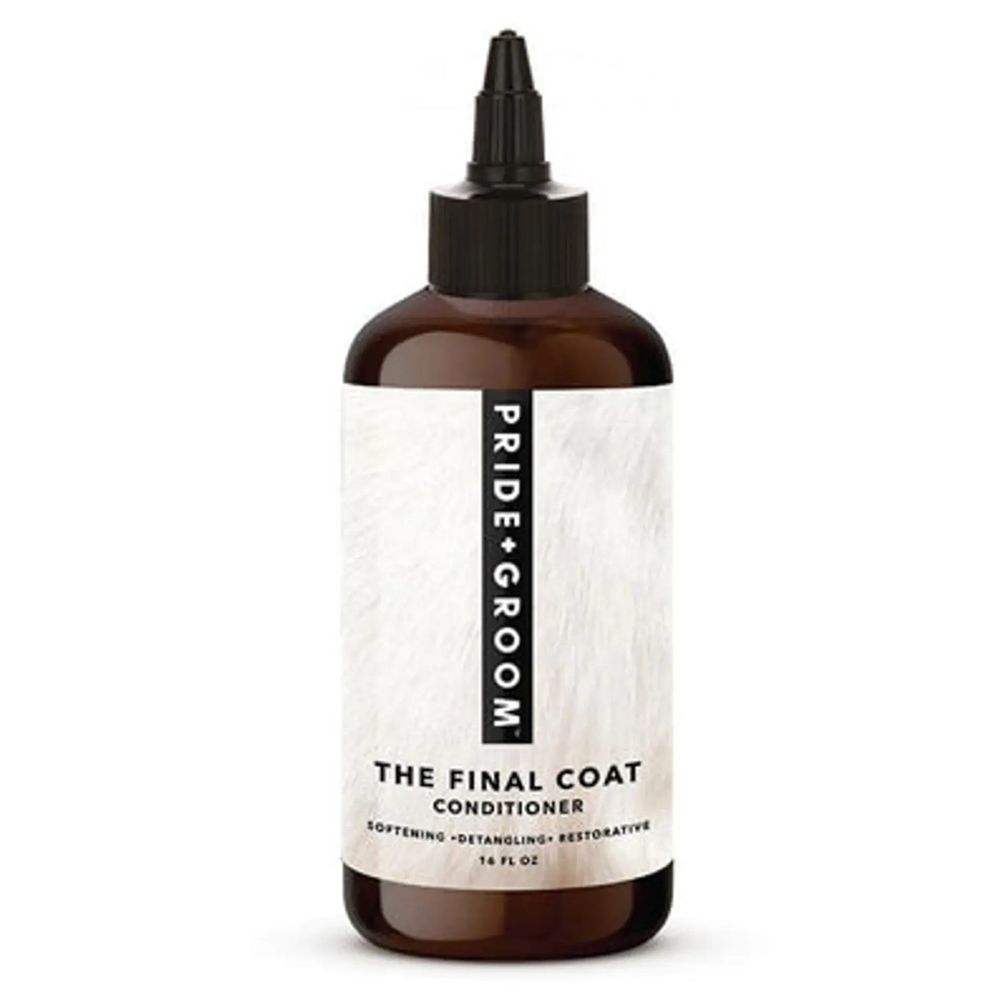 PRIDE+GROOM The Final Coat Dog Conditioner | Natural Shine & Detangling - Select Size
