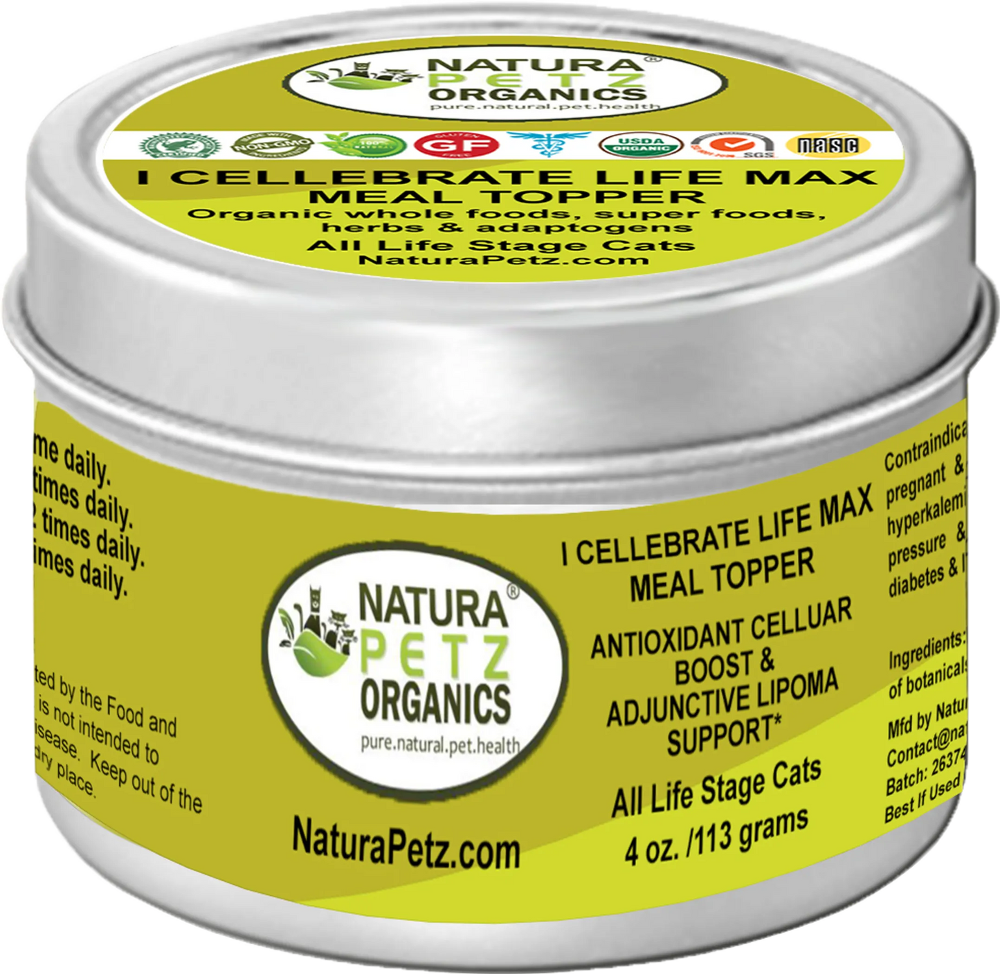 I Cellebrate Life Max Meal Topper- Antioxidant Cellular Boost, 4 Oz.