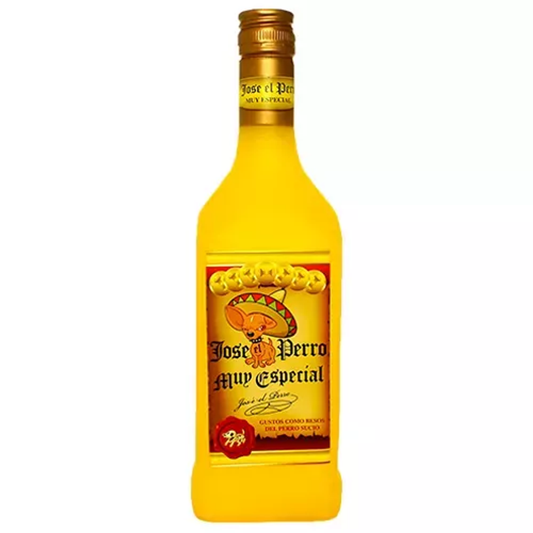 Silly Squeaker Liquor Bottle Jose the Perro, One Size, Yellow