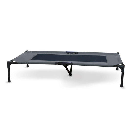 K&H Pet Products Original Pet Cot Elevated Pet Bed Extra Large Charcoal/Black