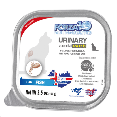 Forza10 Actiwet Urinary Supprt Icelandic Fish Recipe Cat Food - Cs of 32, 3.5 oz