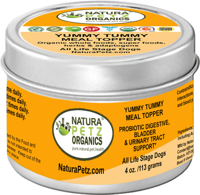 meal topper probiotic digestive bladder urinary tract 4 oz dog