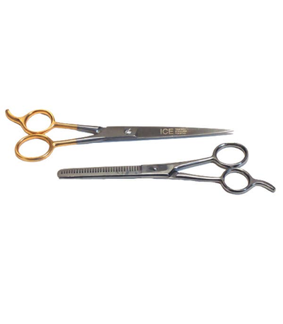 Hashir Products Pet Grooming Scissors Set – Stainless Steel Thinning Shears