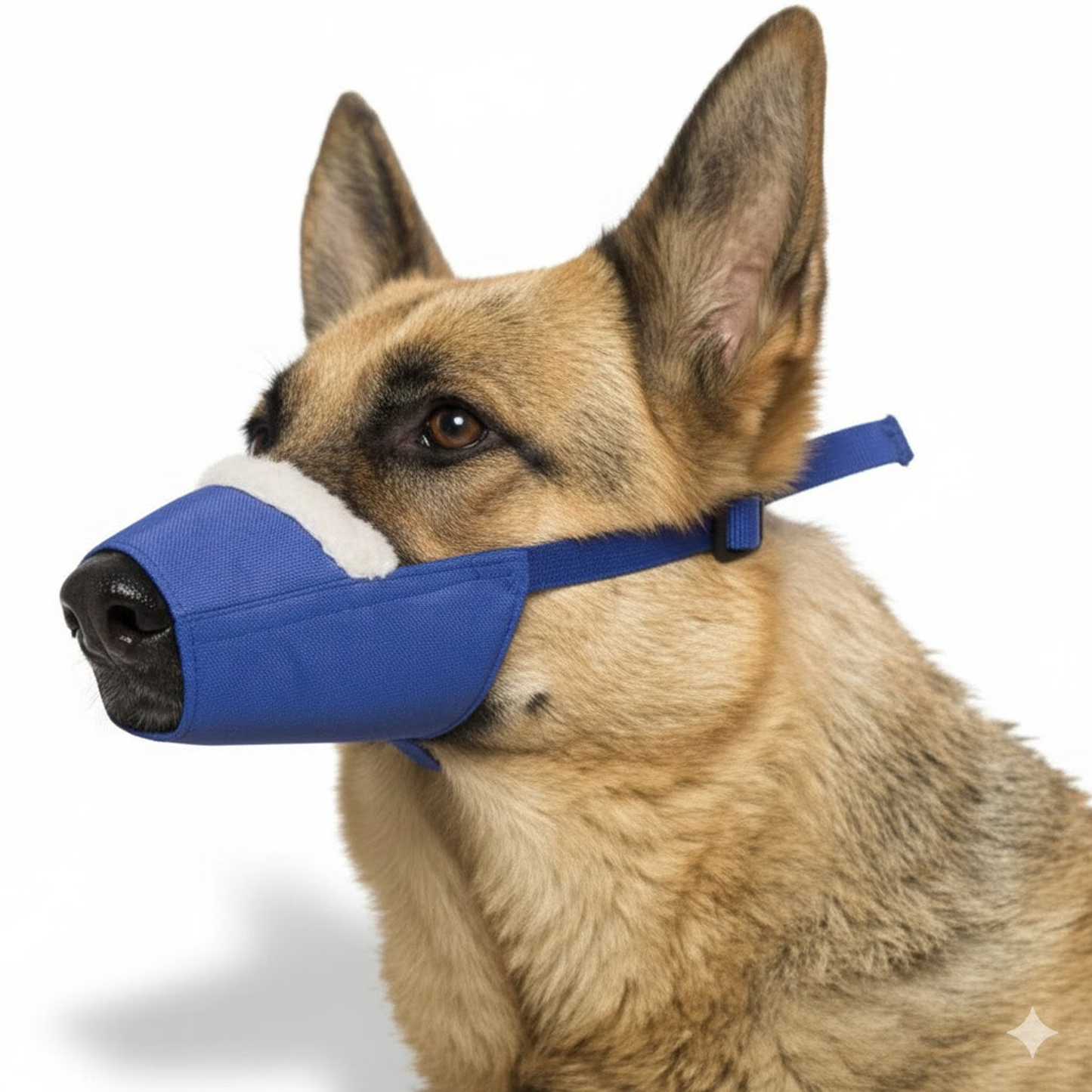 Cozy Quick Muzzle for Dogs, 3XL, Blue