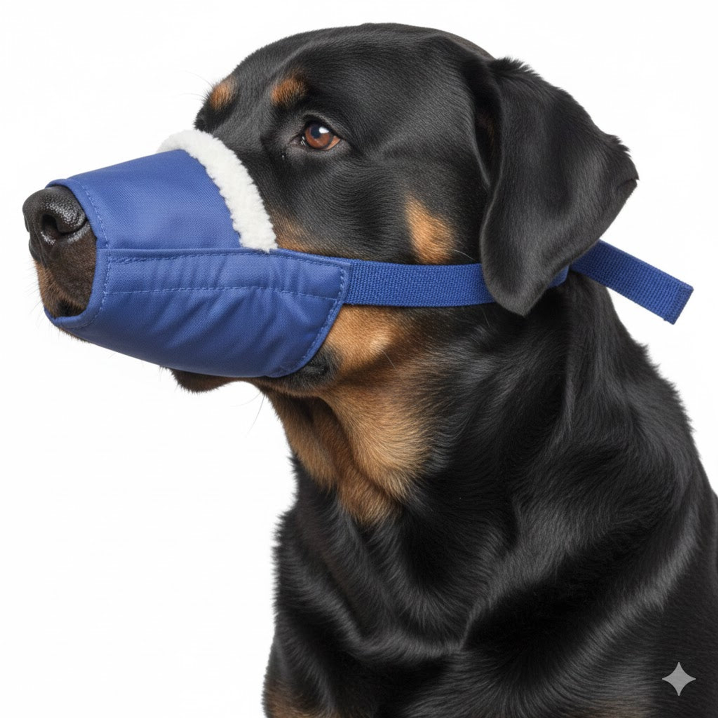 Cozy Quick Muzzle for Dogs, 5XL, Blue