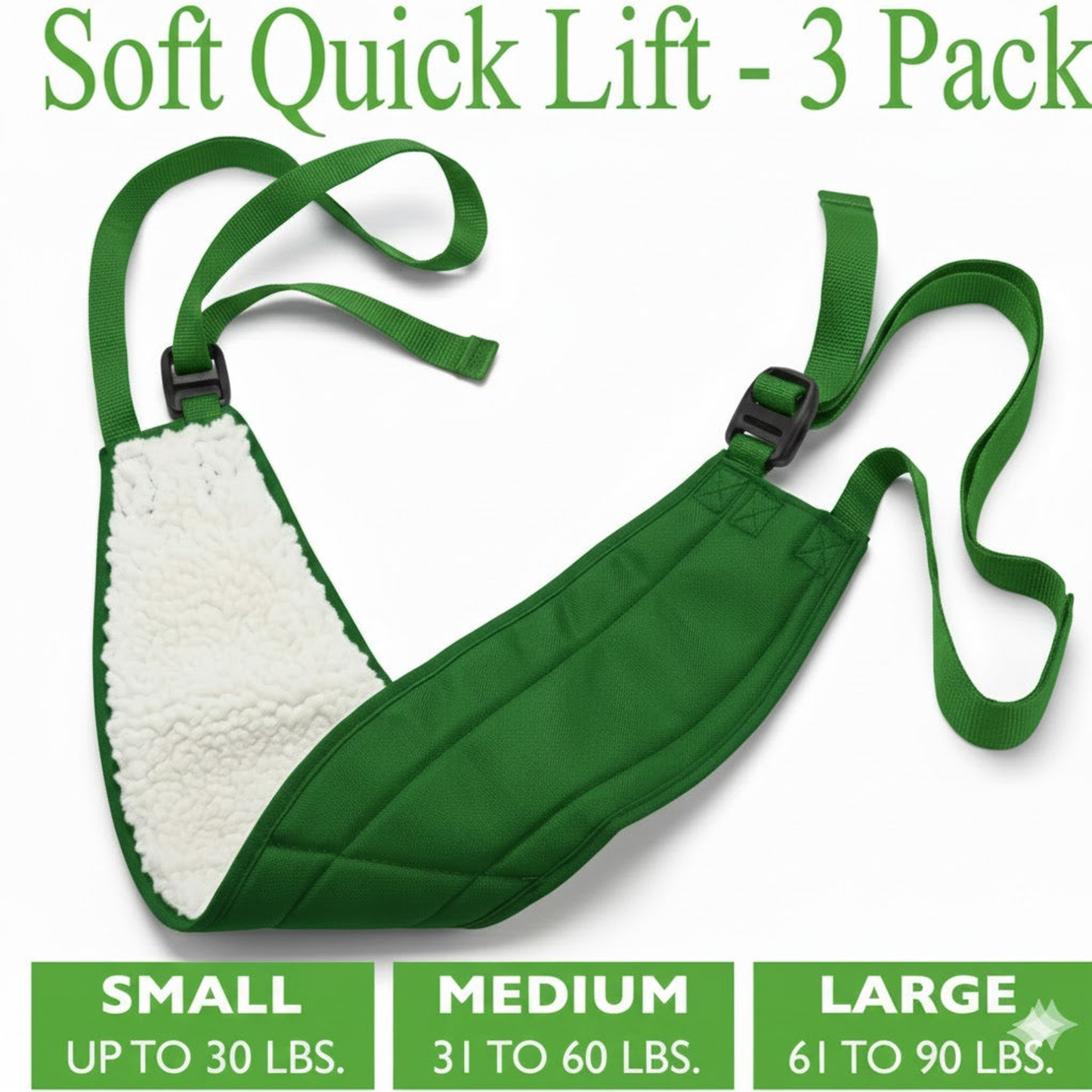 Soft Quick Lift Sets, Green