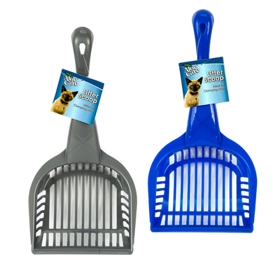 Aloe Care Heavy Duty Plastic Cat Litter Scoop - Odor & Stain Resistant