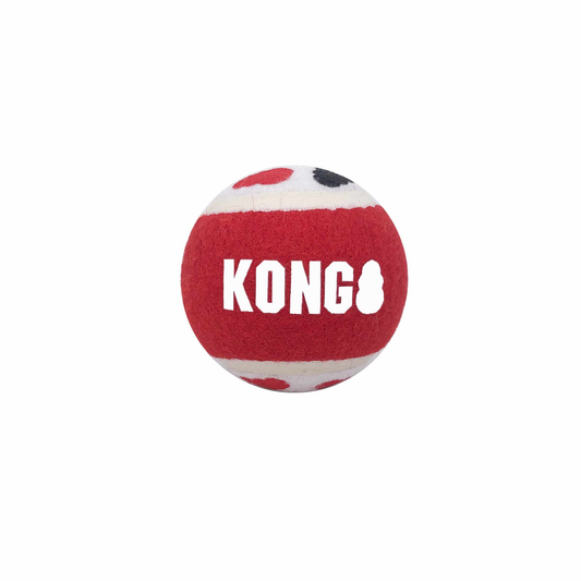 KONG(R) Signature Balls Dog Fetch Toy Assorted Large 3pk