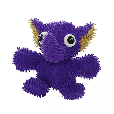 Mighty Microfiber Ball Elephant – Durable Plush Dog Toy, Purple, Medium