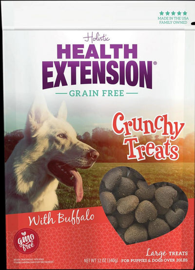 Health Extension Buffalo Heart Dog Treats – Organic Chicken & Rice