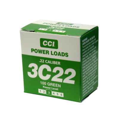 D.T. Systems Blank Powerloads Green – .22 Caliber Dummy Launcher Rounds