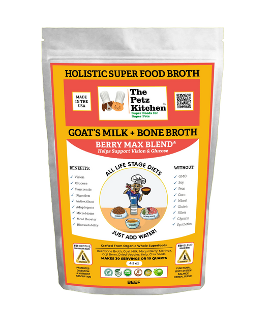 Goats Milk + Bone Broth Berry Max Antioxidant Vision & GlucoseBroth,