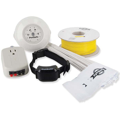 PetSafe YardMax In-Ground Fence – Rechargeable Dog System with 20 Gauge Wire