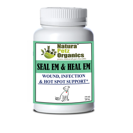 Seal Em & Heal Emsules Dog Cat & Small Animal, DOG, 450 mg, 150 caps