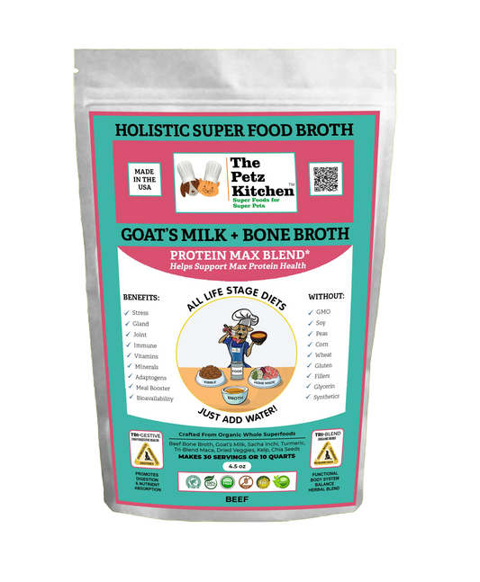 Goats Milk & Bone Broth Protein Max Blend Stress, Gland,