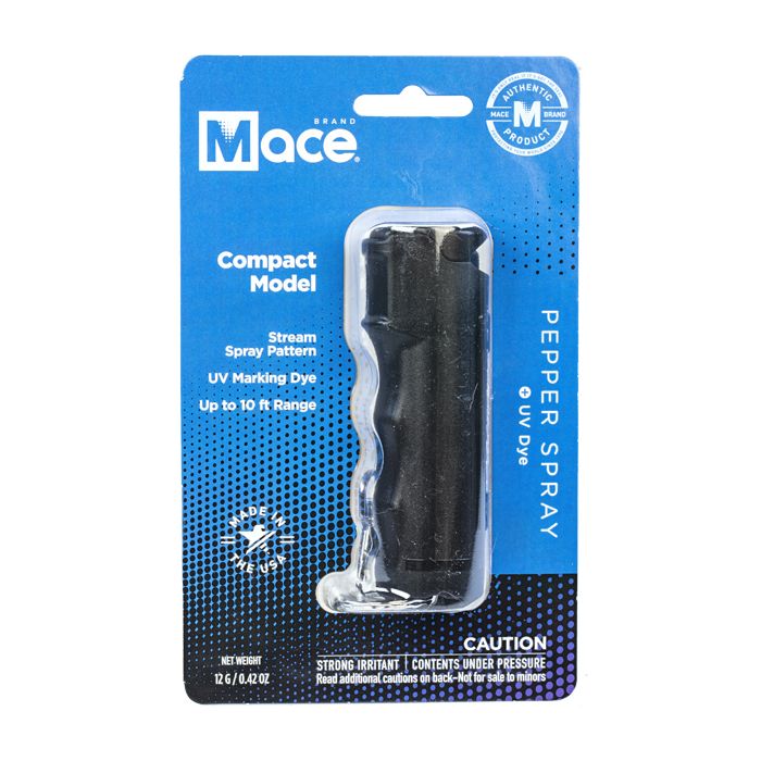 Mace Hard Case Pepper Spray | 10ft Stream Keychain Self-Defense