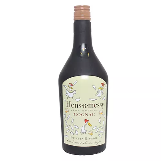Silly Squeaker Liquor Bottle Hens R Messy, One Size, Black