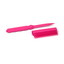 Safety Technology Pink Styling Brush Knife – ABS Plastic Self-Defense Tool