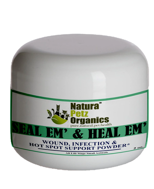 Seal Em And Heal Em Powder Dog, Cat & Small Animal, Small Animal 2 oz