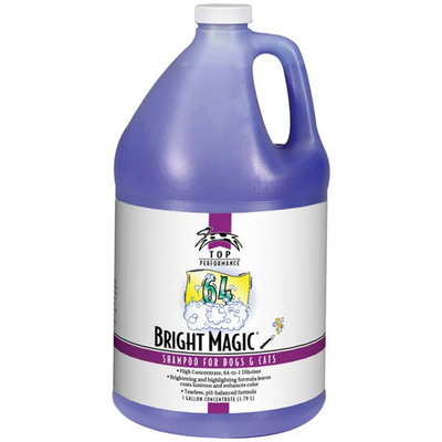 Top Performance Bright Magic Dog Shampoo – 1 Gallon Concentrated Formula