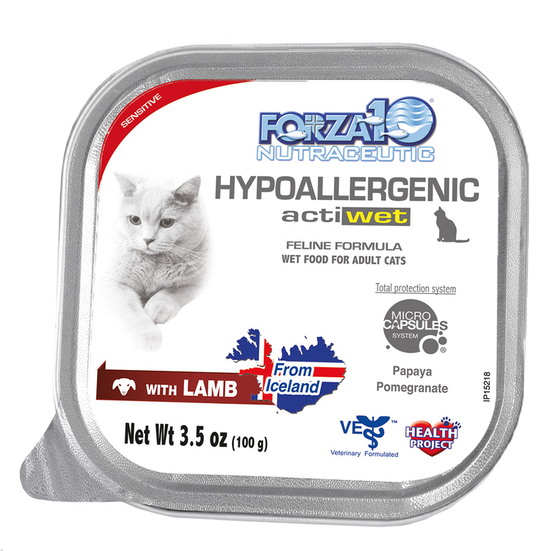 Forza10 Actiwet Hypoallergenic Canned Cat Food - 3.5-oz/32 Pk