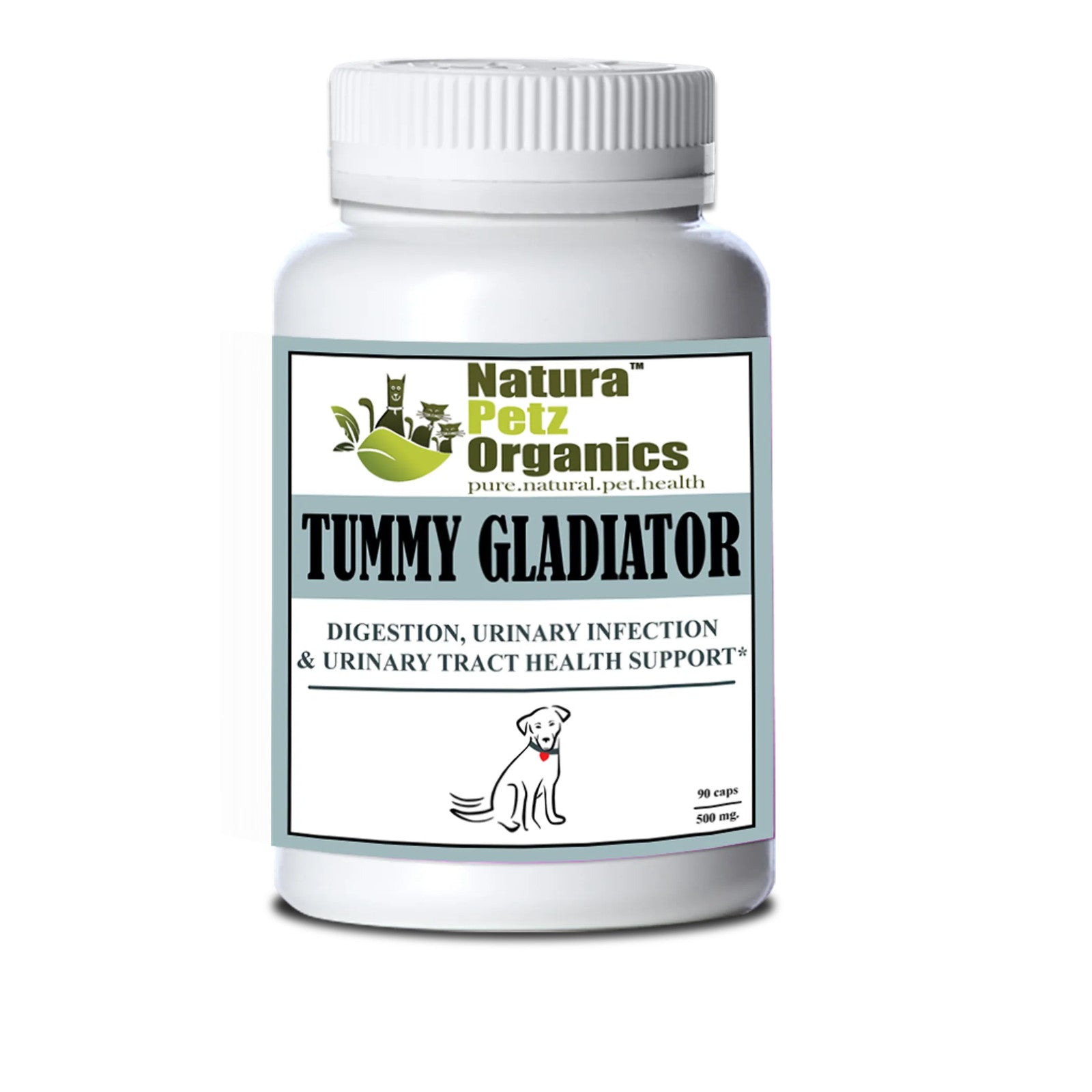 tummy gladiator digestion adjunctive reflux urinary tract for dogs 250