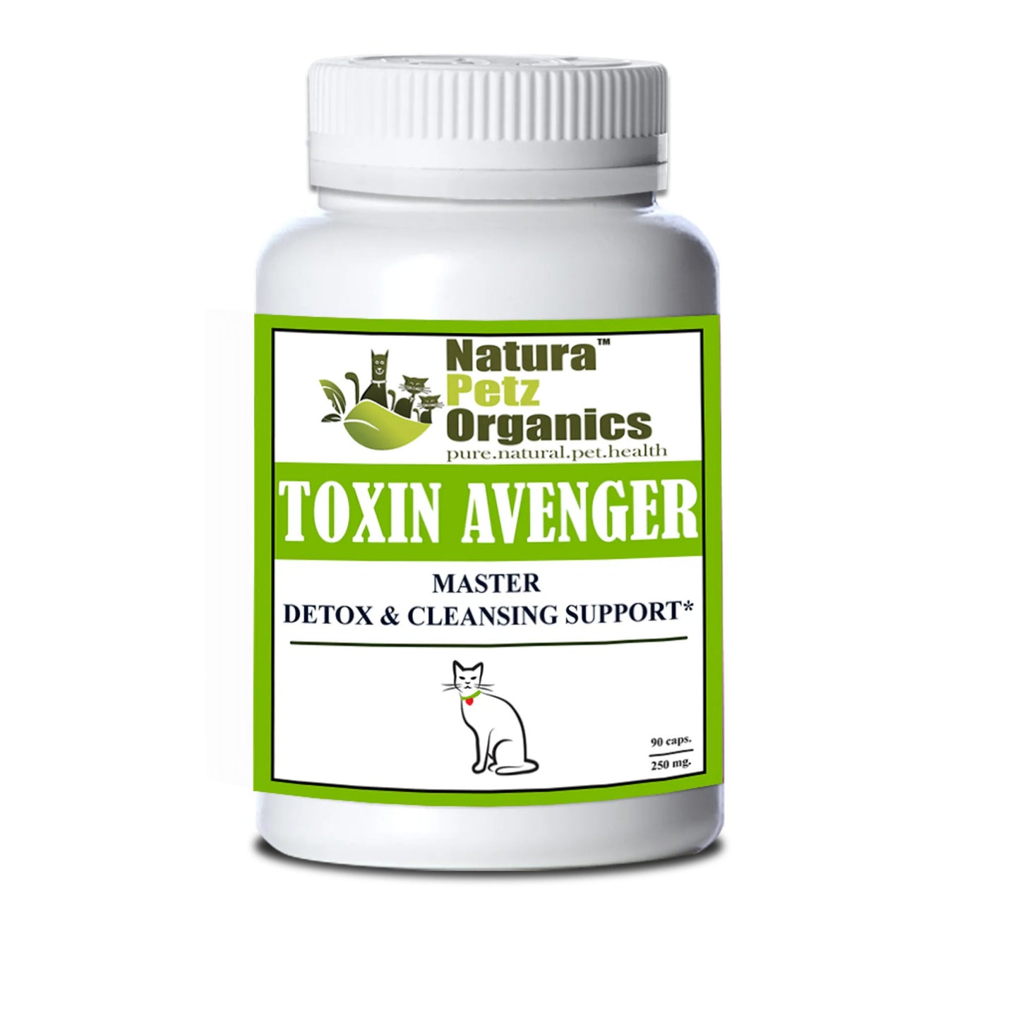 toxin avenger max master detox cleansing cats 90 caps