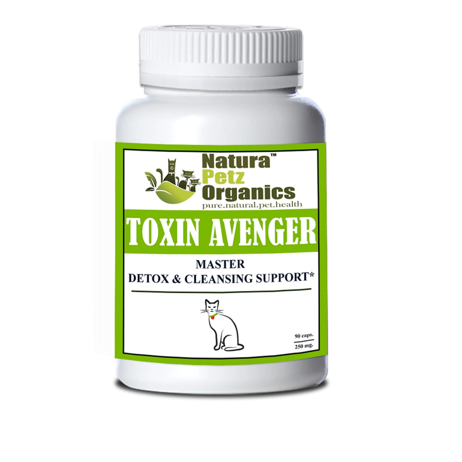 toxin avenger max master detox cleansing cats 90 caps